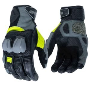 GUANTES PARA MOTO TOUCH ARMAD CUERO GEAR STRONG