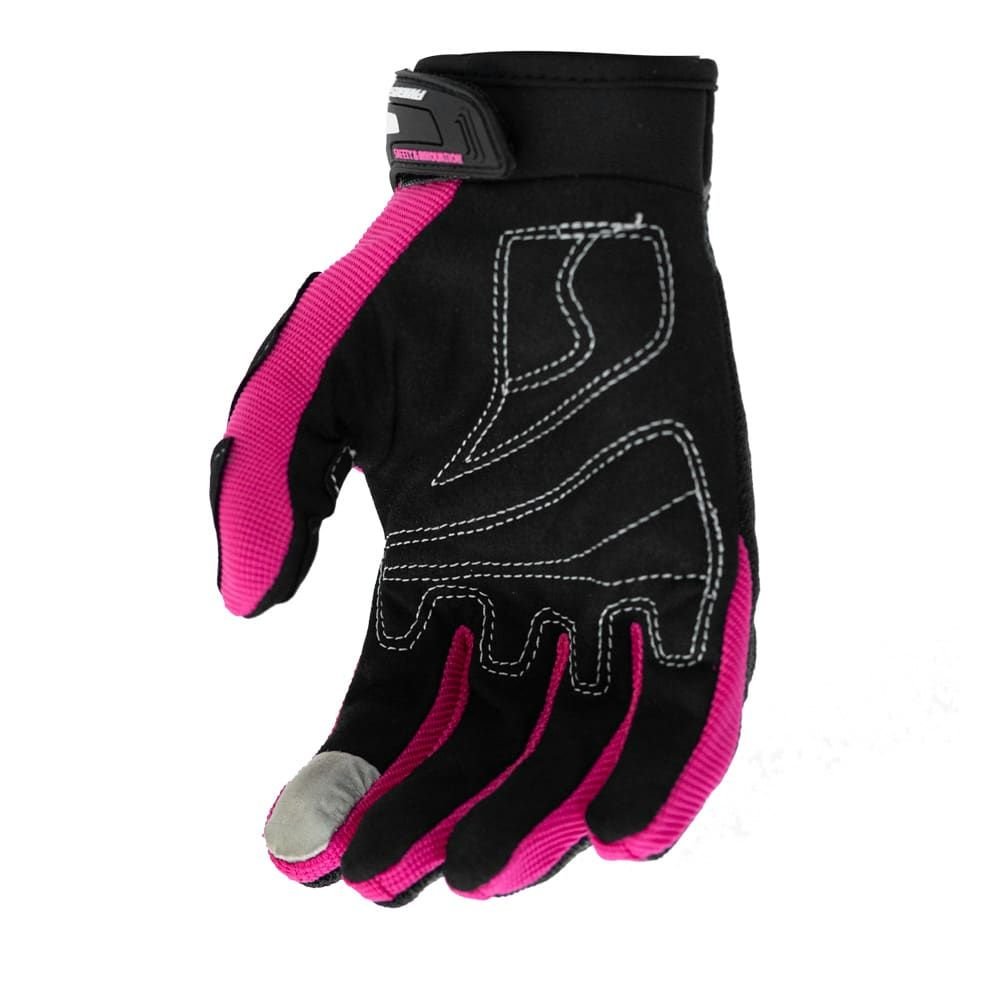GUANTES DE MOTO PARA MUJER ROSA AXE ST09 TOUCH - Imagen 2