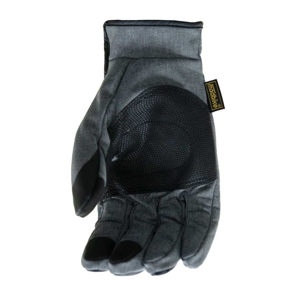 GUANTES DE MOTO TOUCH GRIS MADBIKE CITY - Imagen 3