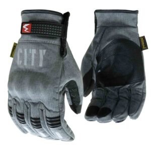 GUANTES DE MOTO TOUCH GRIS MADBIKE CITY