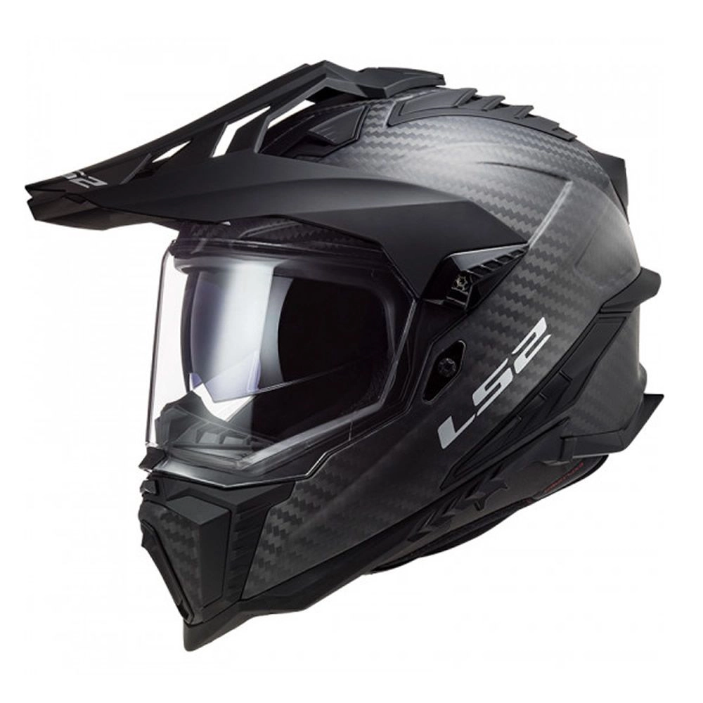 CASCO LS2 MX701C EXPLORER CARBONO NEGRO MATE