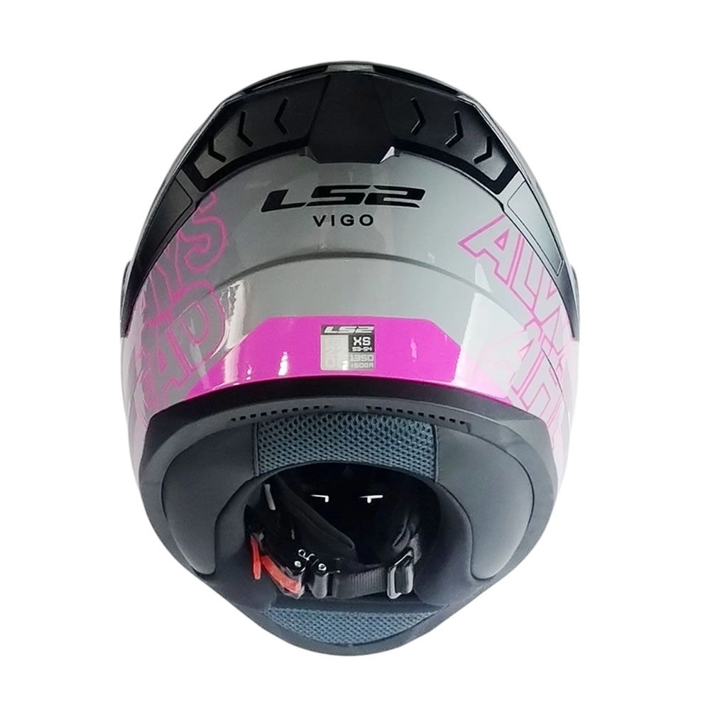 CASCO LS2 FF810 VIGO SHIFT GRIS ROSA - Imagen 5