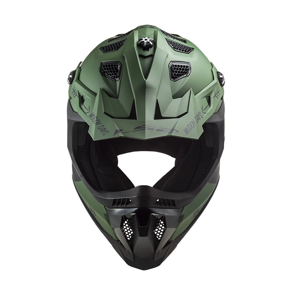 CASCO LS2 MX700 SUBVERTER EVO CARGO VERDE MILITAR MATTE - Imagen 4