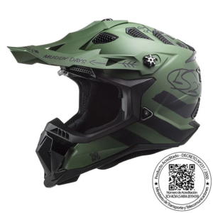 CASCO LS2 MX700 SUBVERTER EVO CARGO VERDE MILITAR MATTE