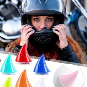 CACHOS PARA CASCO MOTO