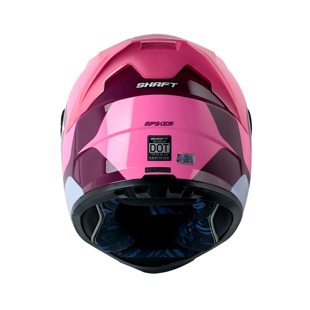 CASCO MOTO SHAFT 502SP SPIKES MR.O INTEGRAL - Imagen 2